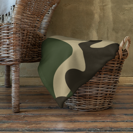 Camouflage Pet Lap Blanket