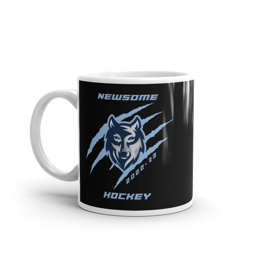 Newsome Hockey Wolf Logo w/ Claws Brag Wear 2022-2023 Mug