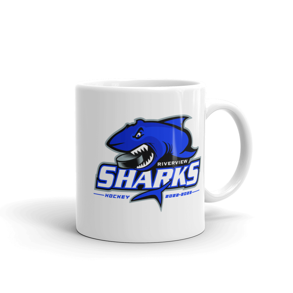 Riverview Sharks Hockey Mug